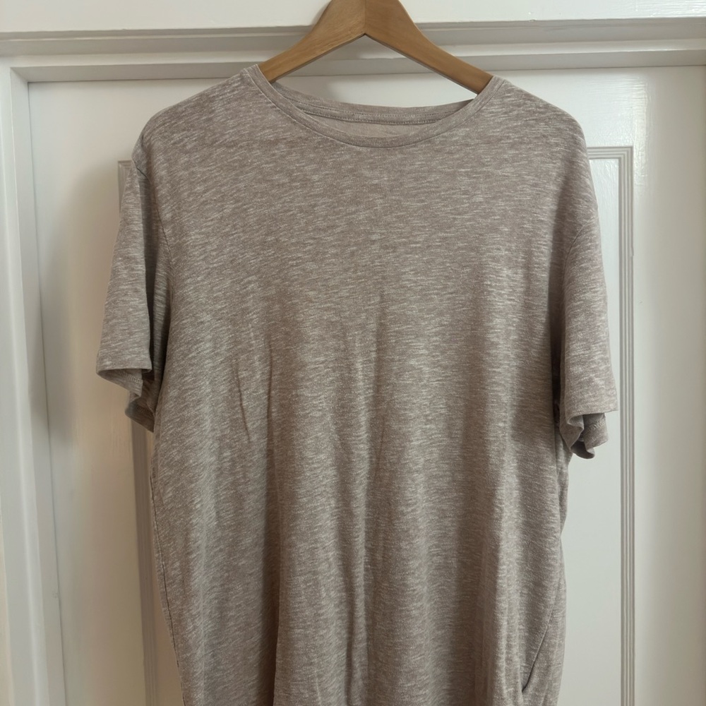 All Saints Light Pink Short Sleeve Tee